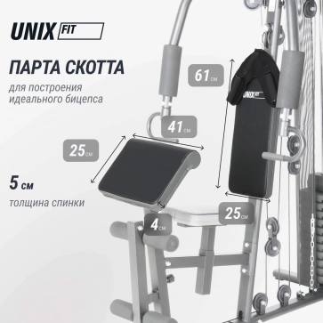 Силовой комплекс UNIX Fit BLOCK MAX - 5