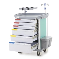 Тележка медицинская MED-MOS РЕТ05 ТМ-008АН-00