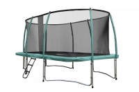 Батут KOGEE TRAMPS TOP Tramps 10'x14'(4.3x3.0м) прямоугольный с защитной сетью